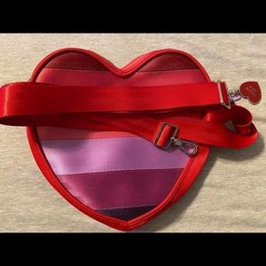 EUC Harvey’s Purple Heart Convertible Crossbody